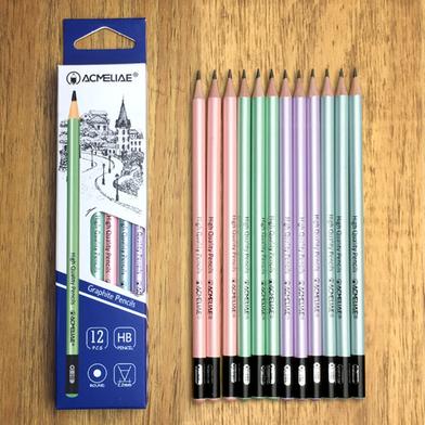 Acmeliae HB MultiColor Body Graphite Pencils 43516 (12pcs/Box) image