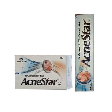 Acnestar Ance Star Soap plus Gel Combo Set (Offer Of 2) - Soap image