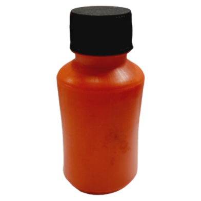 Acramine Ready Colour for Febric Paint Red colour 50ml image