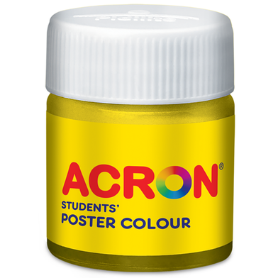 Acron Students Poster Colour Chrome Yellow Medium 15ml image