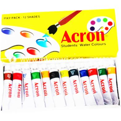 Acron Water Colour Paint, 12 Colours image