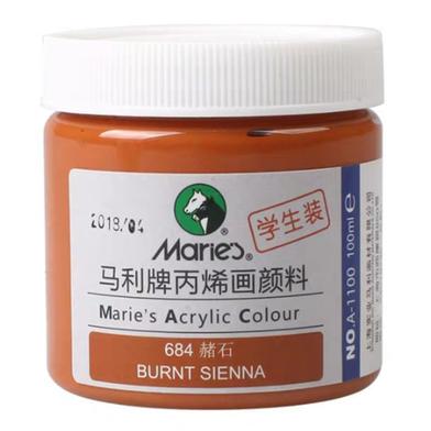 Acrylic Colour Burint Siena- 100ml image