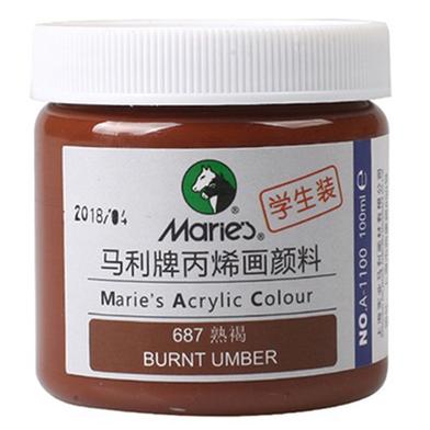 Acrylic Colour Burnt Umber- 100ml image