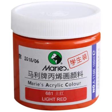 Acrylic Colour Light Red- 100ml image