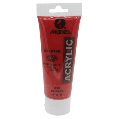 Acrylic Colour Paint Crimson- 75ml image