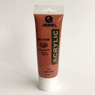 Acrylic Colour Paint Red Grey- 75ml image