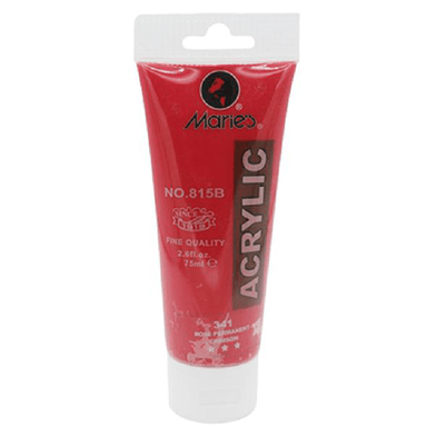 Acrylic Colour Paint Rose Permanent Creamson- 75ml image