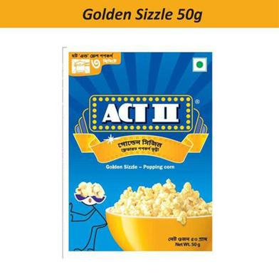 Act II IPC Golden Sizzle Popcorn, 50 gm (Buy 5 Get1) image