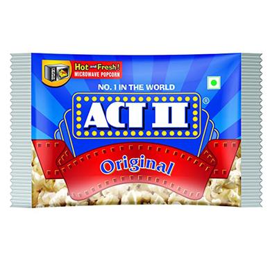 Act II Original Microwave Popcorn 33gm (5 Pcs Set) image