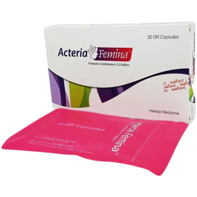Acteria Femina 2.3 Billion Capsule 10's Strip image