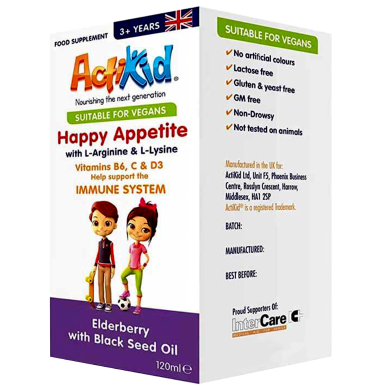 ActiKid® Happy Appetite Immune System - 120ml image