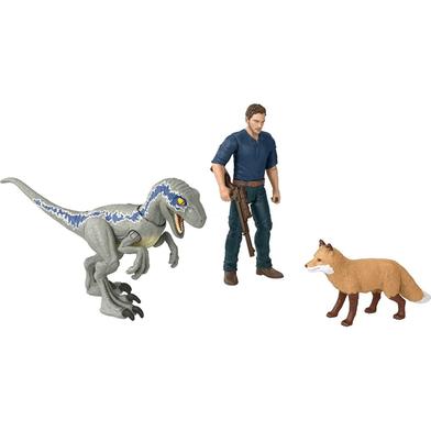 Action Figure – Jurassic World Dominion – Owen And Velociraptor Beta image