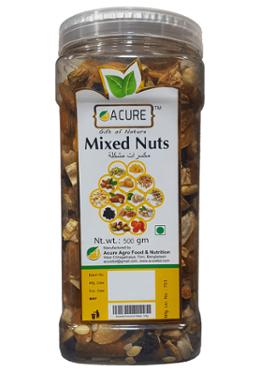 Acure Mixed Nuts - 500 gm image