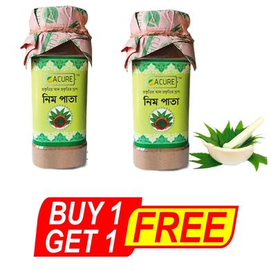 Acure Neem Leaf Powder ( Neem Pata Gura) - 100gm BUY1 GET1 FREE image