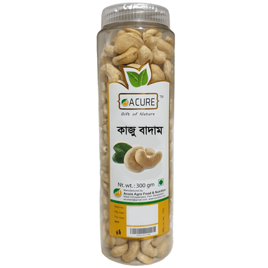 Acure Raw Cashew Nuts (Kaca Kaju Badam) - 300 gm image