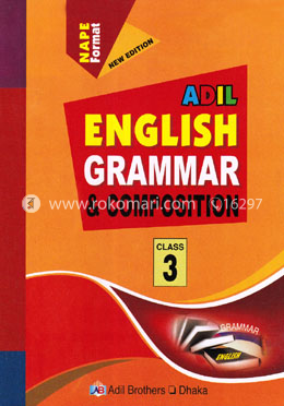 Adil English Grammar And Composition - Class 3 image