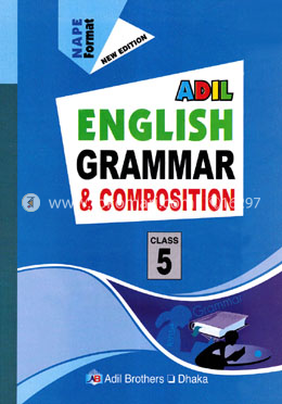 Adil English Grammar And Composition - Class 5 image