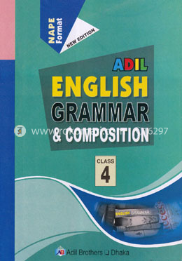 Adil English Grammar And Composition - Class 4 image