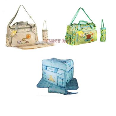 Adjustable Baby Diaper Bag 1 Pc (Any Design) image