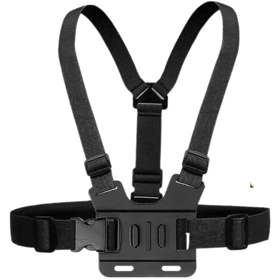 Adjustable Chest Body Harness Mount For Mobile Phone Holder Strap Fits For Travel Riding Running All Mobile Phones (Free Size) image