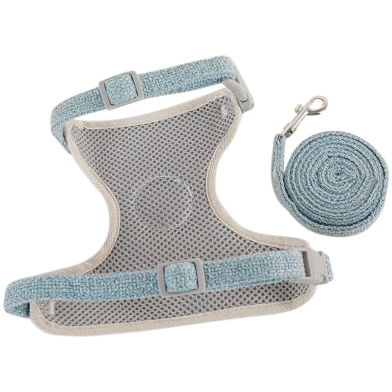 Adjustable Harness For Small Dogs And Cats Puppy Leash And Collar image