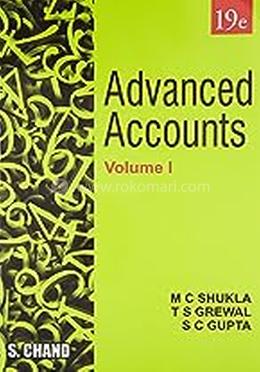 Advanced Accounts Volume–I image