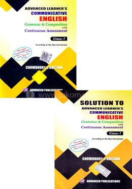 Advanced Learner Communicative English Grammar And Composition With asseaament - Class 7- image
