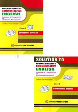 Advanced Learner's Communicative English Grammar and Composition With Solution - Class 6 image