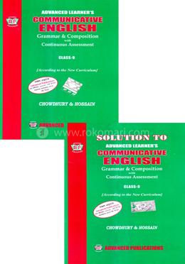 Advanced Learners Communicative English Grammar and Composition With Solution - Class 9 image