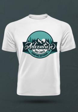 Adventure Campaign Outdoors Est. 2022 Men's Stylish Half Sleeve T-Shirt image