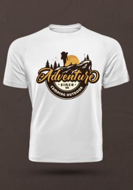 Adventures Camping Outdoor Since 98 Men's Stylish Half Sleeve T-Shirt image