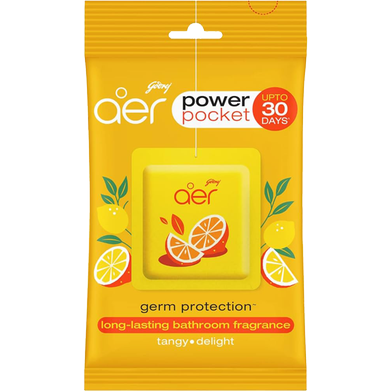 Aer Power Pocket Bathroom Fragrance Lemon Tangy Delight 10g image