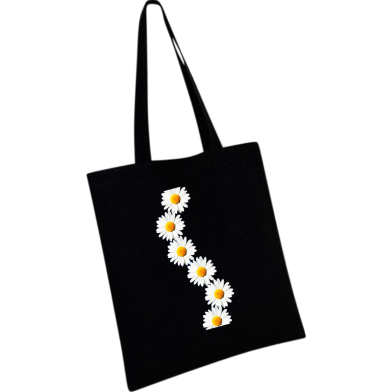 Aesthetic Canvas Tote Bag For Women With Zipper image