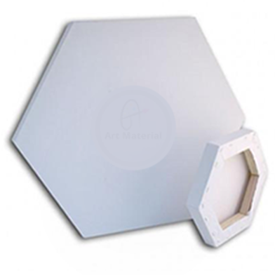 Ahbhab Hexagon Canvas 10 inch image