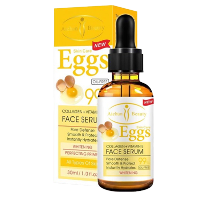 Aichun Beauty 99 percent Eggs Face Serum Vitamin E-30ml image