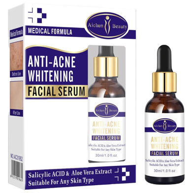 Aichun Beauty Anti Acne Whitening Facial Serum Dispels Acne Natural Organic Facial Oil Serum 30ml image