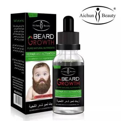 Aichun Beauty Beard Growth Solution Oil for Men 30ml image