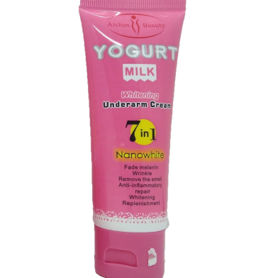 Aichun Beauty Magic White Yogurt Milk Underarm Whitening Cream-80gm image