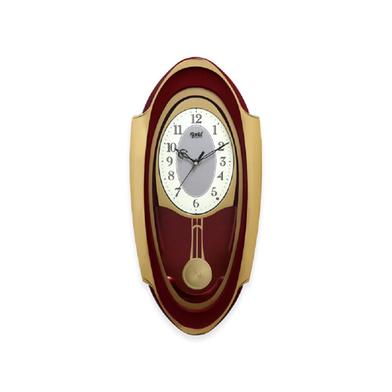 Ajanta Wall Clock – Classic Musical Pendulum Quartz Wall Clock 1627 – Red image