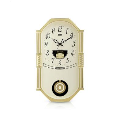Ajanta Wall Clock – Classic Musical Pendulum Quartz Wall Clock 427 – Ivory image