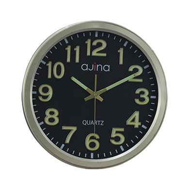 Ajina Deluxe Wall Clock Round With Digit - Golden image