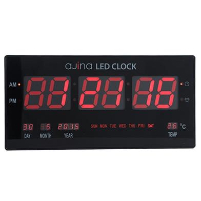 Ajina Motion LED Digital Wall Clock Medium Red image