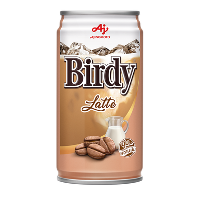 Ajinomoto Birdy Less Sugar Latte Coffee Can 180m (Thailand) image