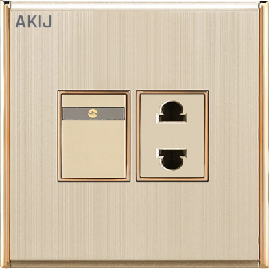 Akij Aura 2 Pin Socket with Switch image