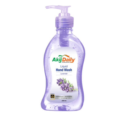 Akij Daily Liquid Hand Wash Lavender - 250ml image