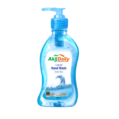 Akij Daily Liquid Hand Wash Ocean Blue - 250ml image