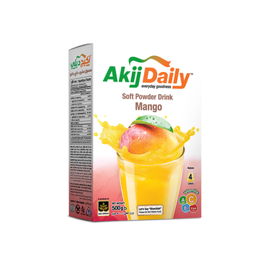 Akij Daily Soft Powder Drink (Mango)500gm image