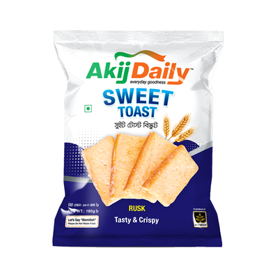 Akij Daily Sweet Toast 180 gm image