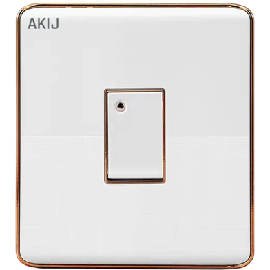 Akij Elegant 1 Gang 1 Way Switch image