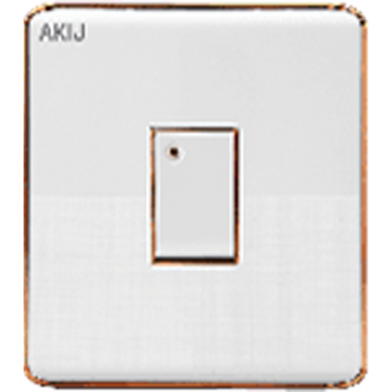 Akij Elegant 1 Gang 2 Way Switch image